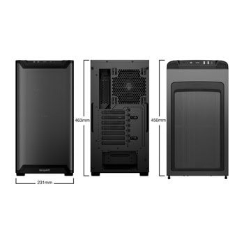 be quiet! Pure Base 501 Airflow Window Black BGW74