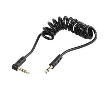 Аудио кабел Vivanco 46207, от Jack(м), 3.5mm TRS към Jack(м), 3.5mm TRS, 1.5m, черен | JAR Computers Vivanco 46207