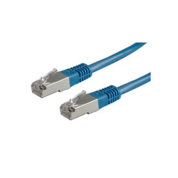 Пач кабел, Roline, FTP, Cat.5e, AWG26, 2m, син | JAR Computers Roline FTP Cat.5e 2m 21.15.0144