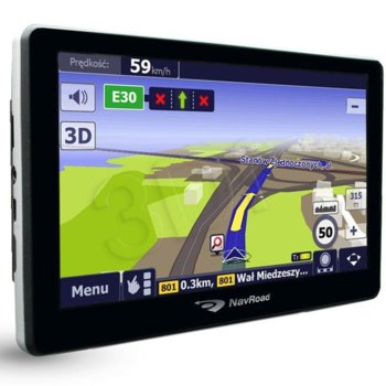 Navroad VIVO S, 6" (15.2cm) сензорен екран, bluetooth, подробна карта за Европа (Teleatlas 2013) | JAR Computers Navroad VIVO S GPS