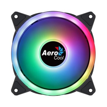 Вентилатор 120mm AeroCool Duo 12 RGB, 4-pin PWM, 1000 rpm, RGB подсветка | JAR Computers AeroCool Duo 12 RGB ACF3-DU10217.11