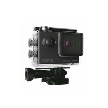 Спортна Екшън камера Acme VR04, HD(30FPS), 2.0" (5.08 cm) LCD дисплей, 5 Mpix, microSD слот, micro USB | JAR Computers Acme VR04 Compact HD sports & action