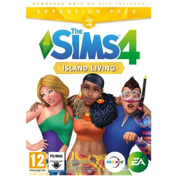 Допълнение към игра The Sims 4 Island Living Expansion Pack, за PC | JAR Computers The Sims 4 Island Living Expansion Pack PC