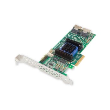 Adaptec 6405E 4x SATA/SAS 6 Gb/s, PCI-E x1