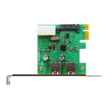 Transcend TS-PDU3 PCI-E x1 to 2x USB3.0