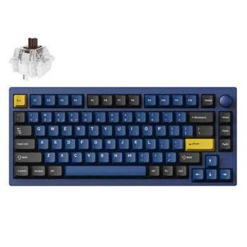 Lemokey P1 QMK/VIA Navy Blue Super Brown P1P-O3