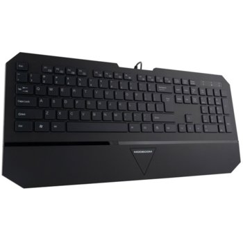 Клавиатура Modecom MC-800U, 104 бутона, 12 мултимедийни клавиша,черна, USB | JAR Computers Modecom MC-800U black