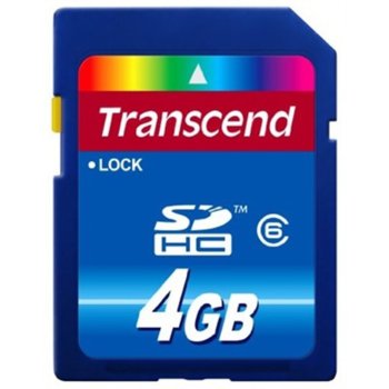 Transcend 4GB SDHC (Class 6)