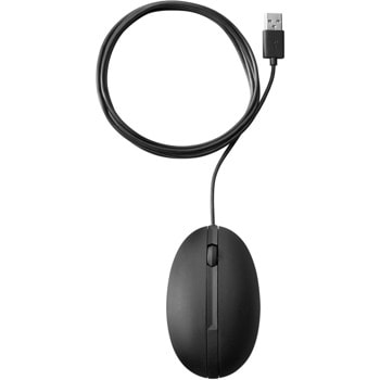 Мишка HP 320M, оптична (1200 dpi), USB, черна | JAR Computers HP 320M 9VA80AA