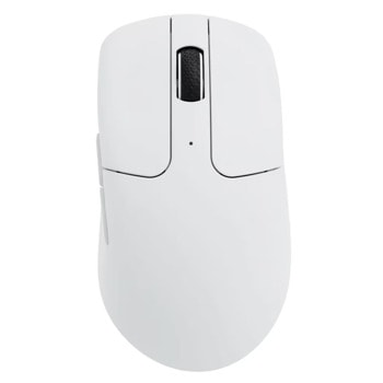 Мишка Keychron M2 Mini White, оптична (26000dpi), жична/безжична, Bluetooth, 2.4GHz, USB-C, бяла, PixArt PAW 3395 сензор | JAR Computers Keychron M2 Mini White M2M-A3