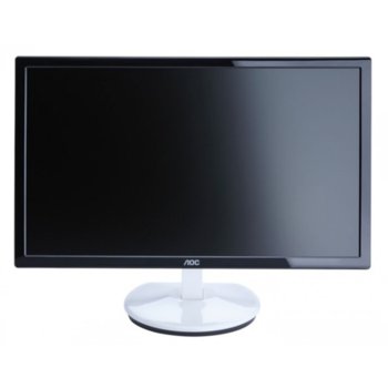 Монитор 21.5" (54.61 cm) AOC e2243Fw2, FULL HD LED, 2ms, 50 000 000:1 250cd/m2, 2xHDMI, черен, 3г. | JAR Computers 21.5" (54.61 cm) AOC e2243Fw2
