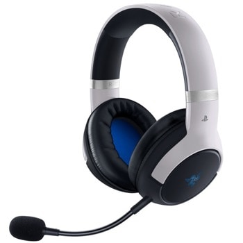 Слушалки Razer Kaira Pro for PlayStation, безжични, Bluetooth, микрофон, до 20 часа време на работа, 50mm драйвери, бели | JAR Computers Razer Kaira Pro PS RZ04-04030100-R3M1