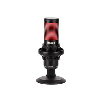 Микрофон Marvo MIC-07 Blast 60, USB, подсветка, черен | JAR Computers Marvo MIC-07 Blast 60