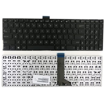 Клавиатура за лаптоп Asus K555 X555 Черна Без Рамка с Голям Enter (UK/UI) | JAR Computers Клавиатура за лаптоп Asus K555 X555