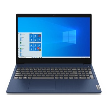 Лаптоп Lenovo IdeaPad 3 15ALC6 (82KU0106RM)(син), шестядрен AMD Ryzen 5 5500U 2.1/4.0GHz, 15.6" (39.62 cm) Full HD IPS Anti-Glare Display, (HDMI), 8GB DDR4, 512GB SSD, 1x USB-C, Windows 10 Home image
