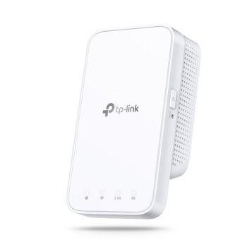 Extender/Екстендър, TP-Link RE300 AC1200 Mesh, 2.5GHz (300Mbps)/5GHz (867Mbps), Интелигентен роуминг, Mesh мрежа | JAR Computers TP-Link RE300