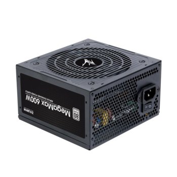 Захранване Zalman MegaMax ZM600-TXII, 600W, 80+, Active PFC, 120mm вентилатор | JAR Computers Zalman ZM600-TXII