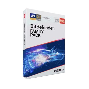 Bitdefender Family Pack, 15 users, 3 years