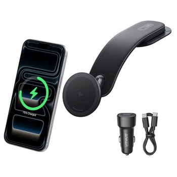 Anker MagGo Wireless Car Charger B2216H11 | JAR Computers Anker MagGo Wireless Car Charger B2216H11