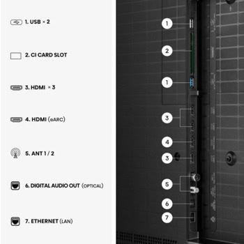 Hisense 85UR8S | JAR Computers Hisense 85UR8S