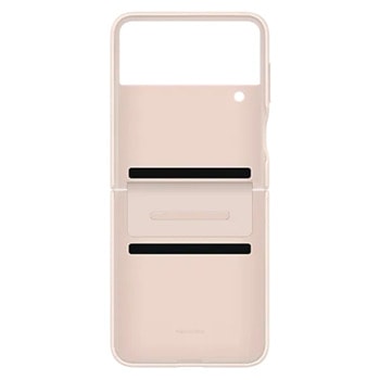 Samsung Flip4 Flap Leather Cover Peach EF-VF721LPE