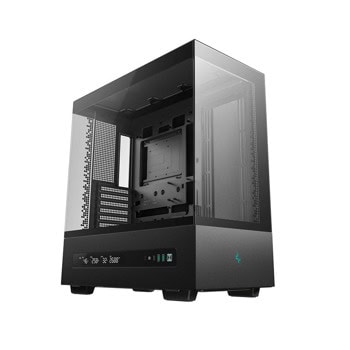 Кутия DeepCool CH690 DIGITAL ATX/Mini-ITX/Micro-ATX, 1x USB 3.2 Gen 2 Type-C, 3x 120mm, черна, без захранване | JAR Computers Кутия DeepCool CH690 DIGITAL ATX/Mini-ITX/Micro-AT