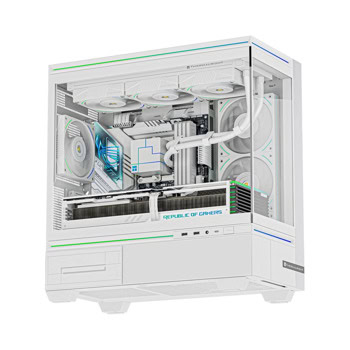 Кутия Thermalright TL-M10, microATX/Mini-ITX, 2x USB 3.0, с прозорец, бяла, без захранване | JAR Computers Thermalright TL-M10 White