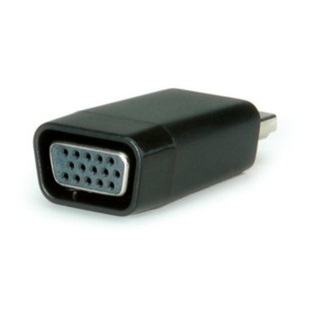 Преходник Roline S3208-20, HDMI(м) към VGA(ж), черен | JAR Computers Roline S3208-20 HDMI(м) към VGA(ж)