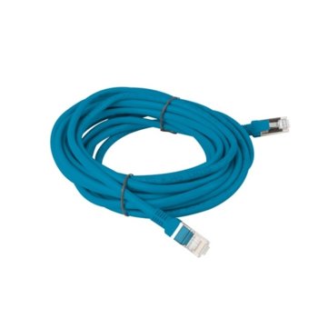 Lanberg patch cord CAT.5E FTP 5m, blue