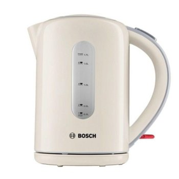 Електрическа кана Bosch TWK 7607, вместимост 1.7 литра, 2200W, бежова | JAR Computers Bosch TWK 7607