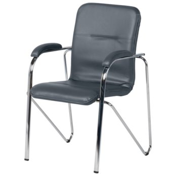 Посетителски стол Samba - тъмносиво SC