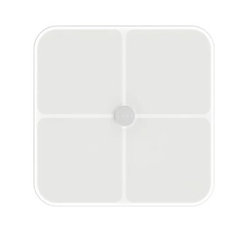 Кантар AENO BS1S, до 180 кг натоварване, дигитален, измерва телесна мазнина/костна маса/вода в организма, бял | JAR Computers AENO BS1S ABS0001S