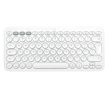 Клавиатура Logitech K380 For Mac, безжична, компактна, бяла, Bluetooth, US English image