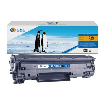 Тонер касета за HP LaserJet Pro P1566A/P1606dna/M1530/M1536/M1536dnf - Black - NT-CH278CJ-OA - G&G - Неоригинална, Заб.: 3000 брой копия | JAR Computers Тонер касета за HP NT-CH278CJ-OA