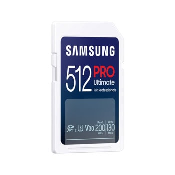 Samsung 512GB SDXC Pro Ultimate MB-SY512S/WW | JAR Computers Samsung 512GB SDXC Pro Ultimate MB-SY512S/WW