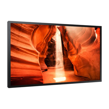 Публичен дисплей Samsung OM55N-S, 55" (139.7 cm) Full HD VA дисплей, 4000cd/m2, 6ms, Wi-Fi, LAN, DisplayPort, HDMI, USB, Jack 3.5mm, RS232 | JAR Computers Samsung OM55N-S LH55OMNESGBXEN