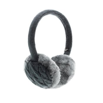 KitSound Chunky Ink Knit Earmuffs for mobile