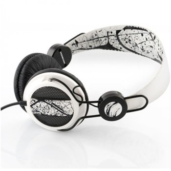 Слушалки Modecom MC-400 FRUITY, микрофон, бял/черен | JAR Computers Слушалки с микрофон Modecom MC-400 FRUITY, FUNKY