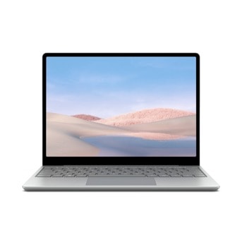 Лаптоп Microsoft Surface Laptop Go (TNV-00009), четириядрен Ice Lake Intel Core i5-1035G1 1.0/3.6 GHz, 12.4" (31.50cm) PixelSense Glare Touchscreen Display, (USB-C), 8GB DDR4, 256GB SSD, Windows 10 Pro | JAR Computers MS Surface Laptop Go TNV-00009
