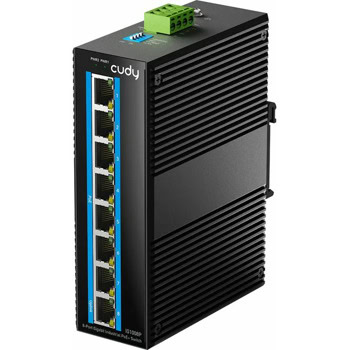 Суич Cudy IG1008P, 1000Mbps, 8 порта, 8x 10/100/1000Mbps RJ-45 PoE | JAR Computers Cudy IG1008P