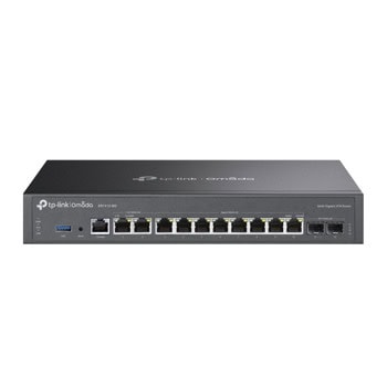 Рутер TP-Link ER7412-M2, 8x WAN/LAN 10/100/1000 Mbps, 2x WAN/LAN 100/1000/2500 Mbps, 2x WAN/LAN 10/100/1000 Mbps SFP, 1x USB 3.0 | JAR Computers TP-Link ER7412-M2