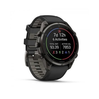 Garmin Fenix 9 Pro 47 mm Carbon Gray с Black/Pebbl