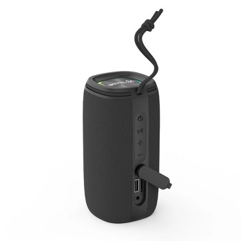 Тонколона Tellur Eclipse, 2.0, 12W RMS (6W + 6W), Bluetooth, USB, Jack 3.5mm, черна, слот за microSD карта, IPX6 защита | JAR Computers Tellur Eclipse Black TLL161261