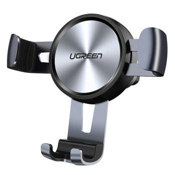 Стойка за телефон Ugreen LP130, за кола, универсална, за телефони с максимална широчина до 88mm, черна | JAR Computers Ugreen LP130