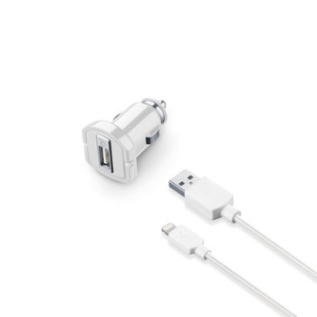 Cellular Line Car charger + lightning cable