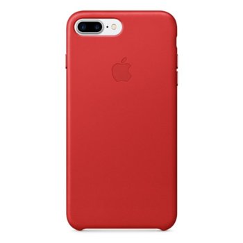 Apple iPhone 7 Plus Leather Case - (PRODUCT)RED