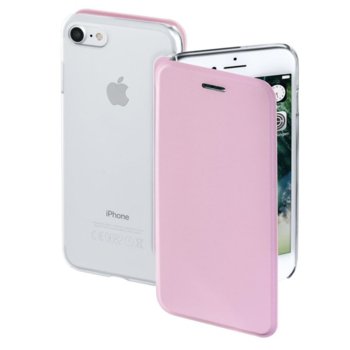 Калъф HAMA Clear за Apple iPhone 7/8, Розов