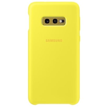 Samsung S10e G970 Silicone Cover Yellow