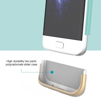 Prodigee Accent Case S7EDGE-ACC-AQA-GLD