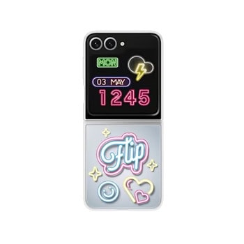 Калъф за Samsung Galaxy Z Flip6, прозрачен | JAR Computers Samsung EF-ZF741CTEGWW